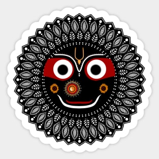 Jagannath - Lord of Universe - Puri Jagannath - Krishna - hare krishna - Hindu gods - krsna Sticker